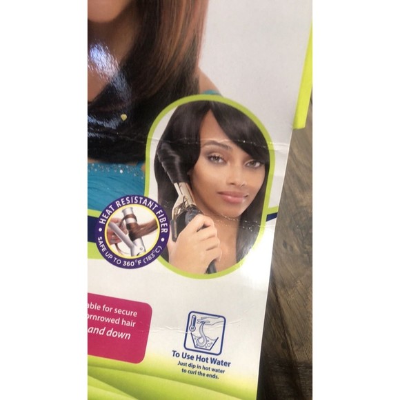 Janet Collection 2X Mambo Yaki 16” - Color 4 Chocolate Selfit Loop - 1 PACKS NEW - Picture 10 of 14